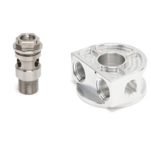 TracTuff Remote Oil Filter Block Adapter
